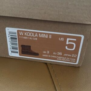 Kookaburra by Ugg Koola Mini II size 5